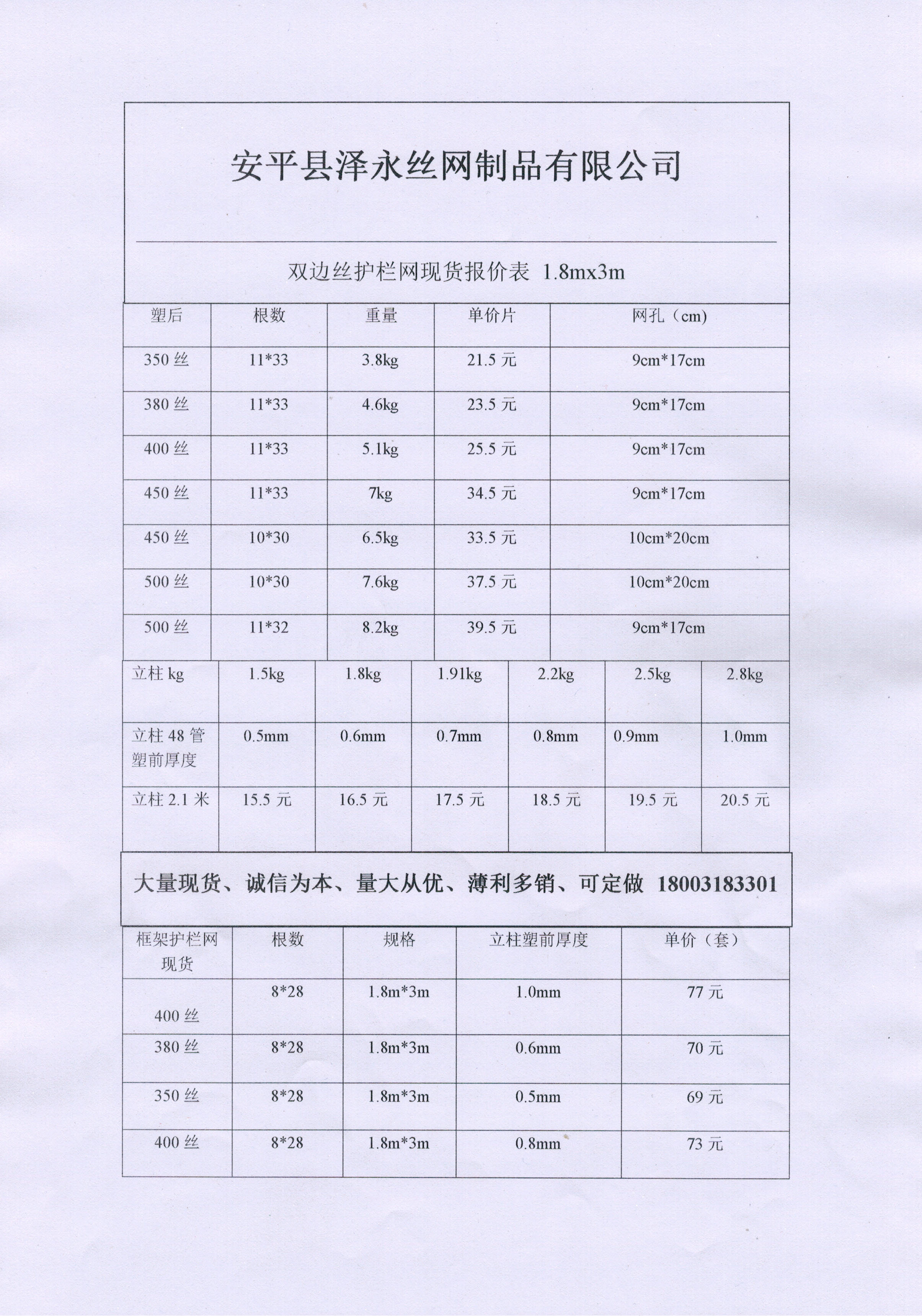 护栏网，安全与美观的双重保障——详解护栏网报价明细表